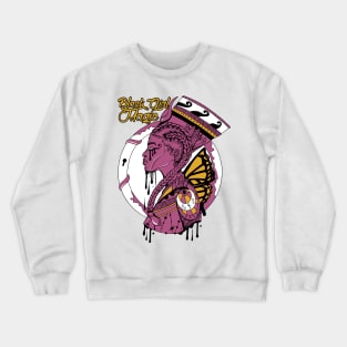 Pink Gold - Goddess Of Egypt Black Girl Magic Crewneck Sweatshirt